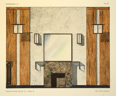 Werkruimte II, bij M. R., in Parijs, illustratie uit 